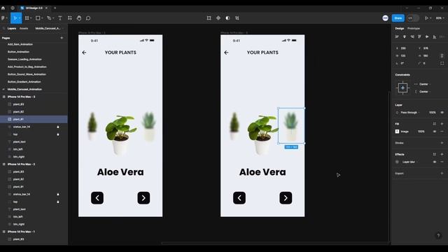 Mobile Carousel Animation | Figma Micro Interactions смотреть онлайн