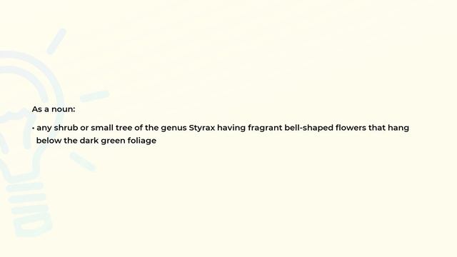 What is the meaning of the word STYRAX? смотреть онлайн