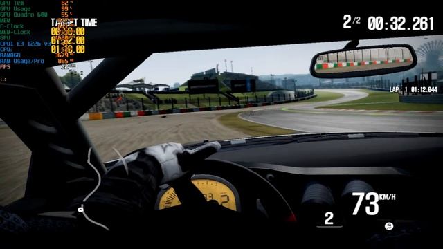 Need For Speed Shift 2 Unleashed on - Nvidia Quadro 600 1GB DDR3 - 8GB Ram - Xeon E3 1226 V3 - смотреть онлайн