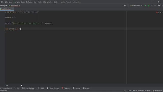 multiplication table using python...basic programming of python смотреть онлайн
