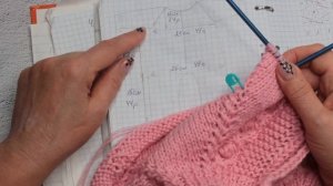 Детский вязаный комбинезон без швов