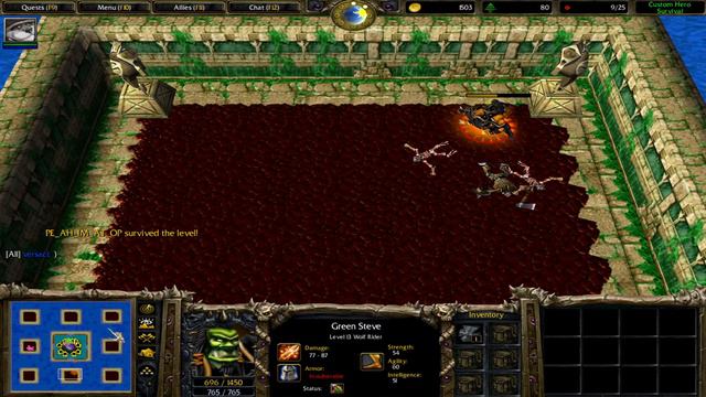 Pandaren Brewmaster Hero Challenge - Warcraft 3 (Custom Hero Survival) смотреть онлайн