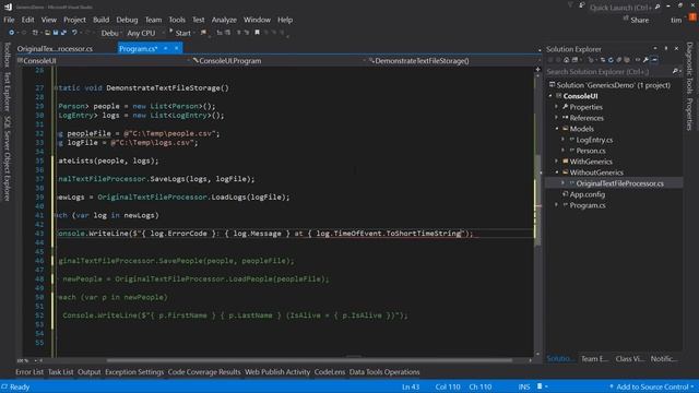 C# Generics - What they are, why they are useful, and how to create them смотреть онлайн