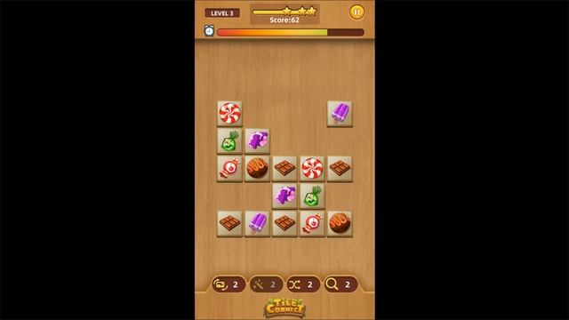 Tile Connect - Free Tile Puzzle & Match Brain Game (Gameplay Android) смотреть онлайн
