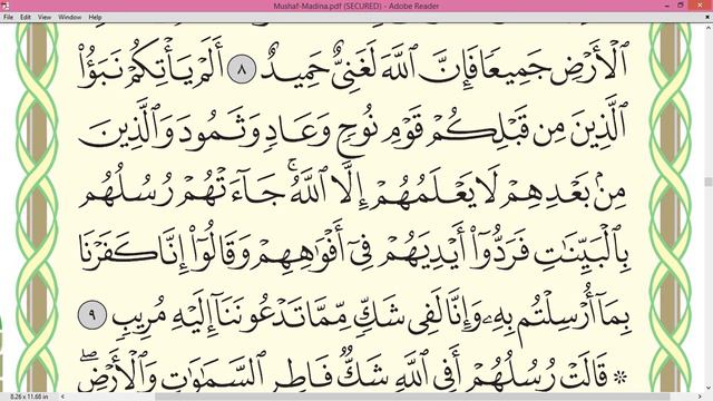 Practice reciting with shaykh Ayman Swayd - IBRAHIM, p.256 смотреть онлайн
