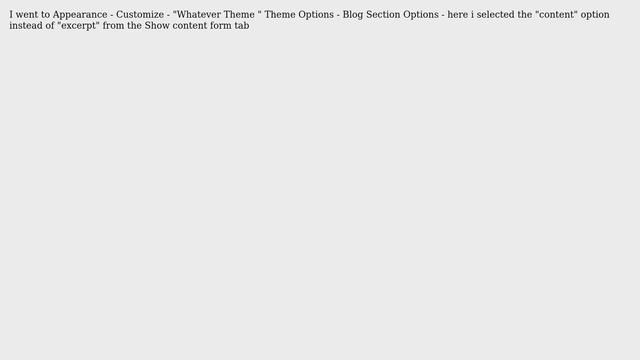 Wordpress: Remove Read More Buttons (4 Solutions!!) смотреть онлайн