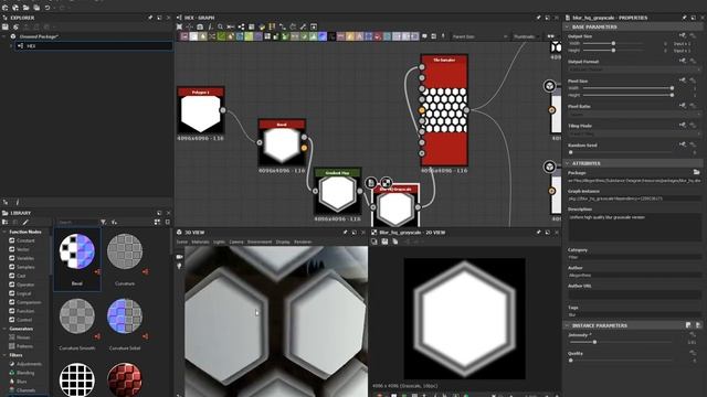 Easily Create A Tileable Hex Pattern With Substance Designer смотреть онлайн