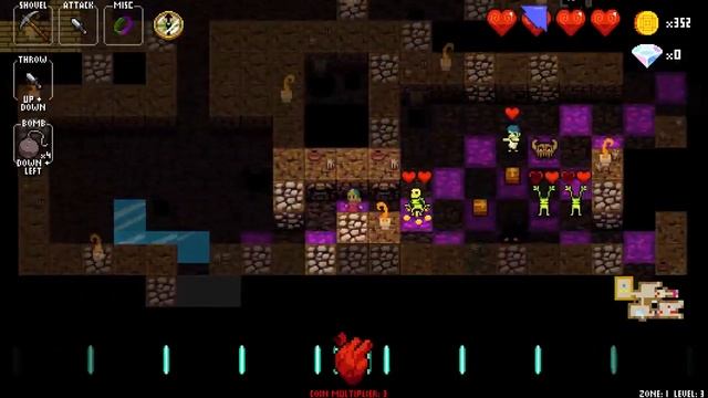 [Crypt of the Necrodancer] Failed Daily (04-21-2016) - Ring of Failing! смотреть онлайн