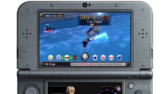 Xenoblade Chronicles 3D Combat Gameplay смотреть онлайн