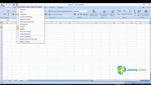 Présentation de l'interface d'Excel 2007 (Complet) смотреть онлайн