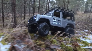 Трофи на радиоуправляемом дефендере MN99s