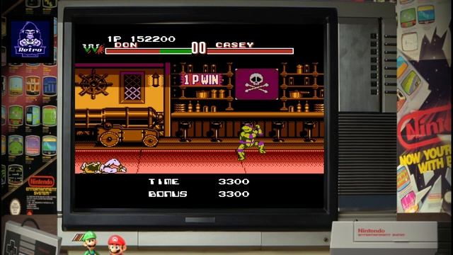 Teenage Mutant Ninja Turtles: Tournament Fighters 1993 HARD Игра Денди(NES). смотреть онлайн