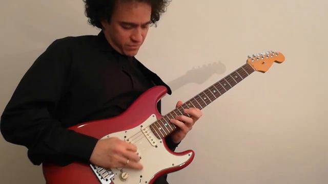 Cecilio Perera plays Vivaldi Summer-Presto with e-guitar смотреть онлайн