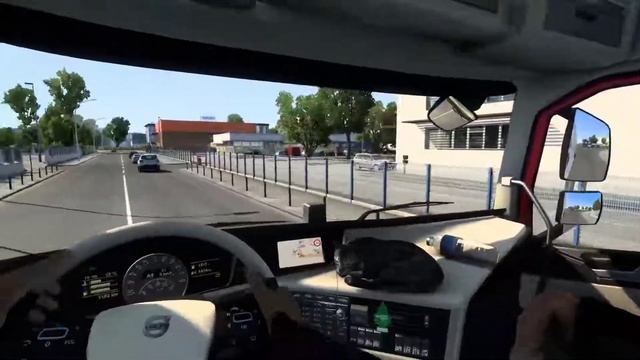Euro Truck Simulator 2 | Interior Driver Mod v1.10 | Hands On Steering Wheel v2 смотреть онлайн