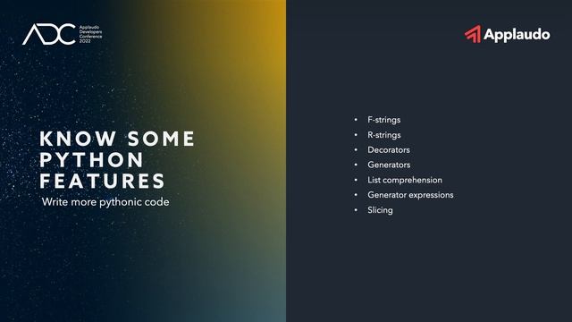 Writing better Python code? | Marvin Alvarenga | ADC2022 смотреть онлайн