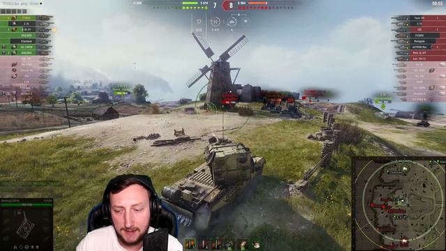 World of Tanks/ Komentovaný replay/ FV4005 смотреть онлайн
