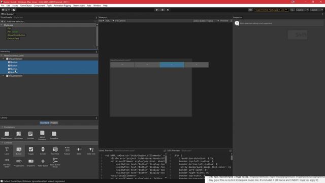 Ui toolkit введение, создание, что такое, unity смотреть онлайн