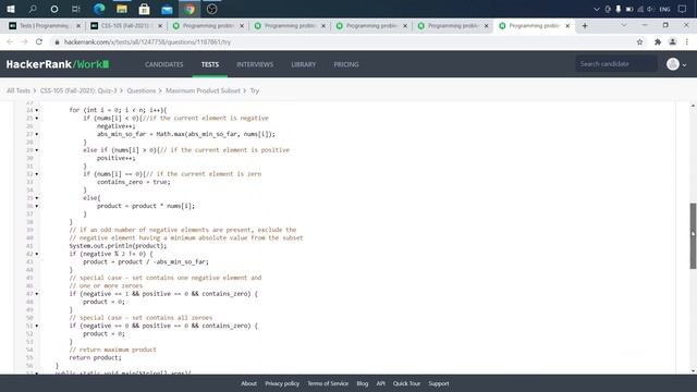 Решение Quiz 3 - Coding and Find the errors смотреть онлайн