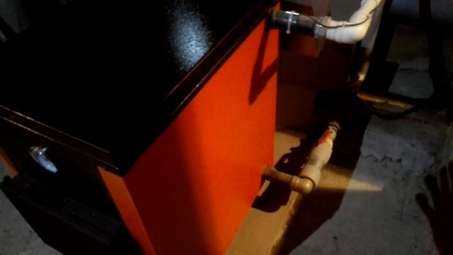 Отопление в частном доме своими руками,часть 1,твердотопливный котел смотреть онлайн