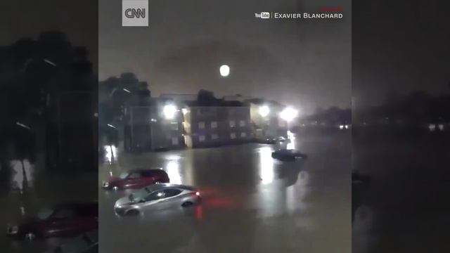 CNN опубликовал видео затопления Хьюстона во время урагана «Харви» смотреть онлайн