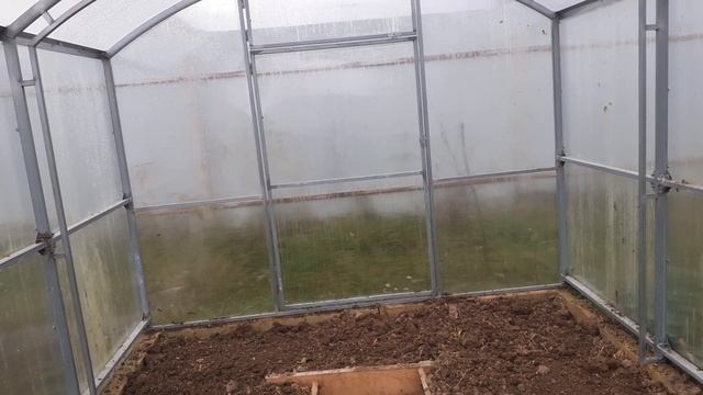 Осенняя обработка теплицы. смотреть онлайн
