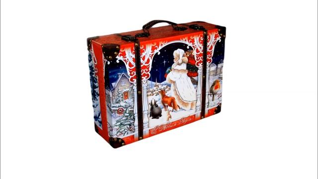 Сладкий новогодний подарок весом 1850 грамм в премиум-упаковке смотреть онлайн