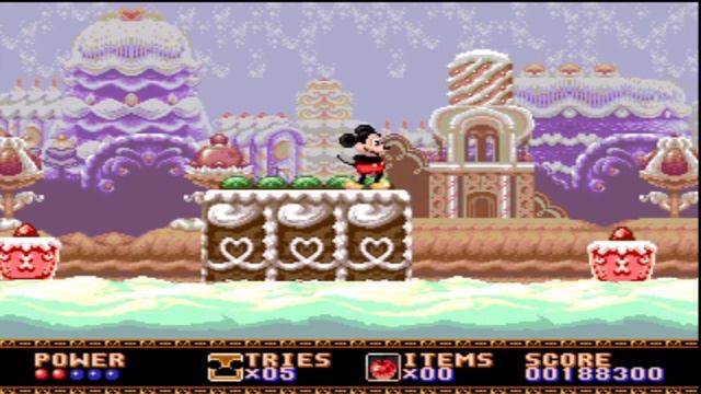 Let's Play Mickey Mouse Castle of Illusion - 2) Sweet Treats at the End of the Storm смотреть онлайн