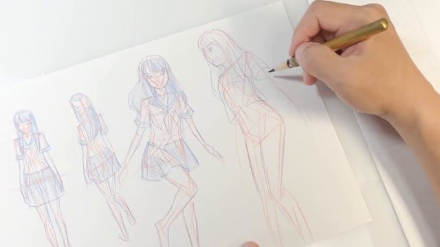 三角形２つでDrawing : Two triangles смотреть онлайн