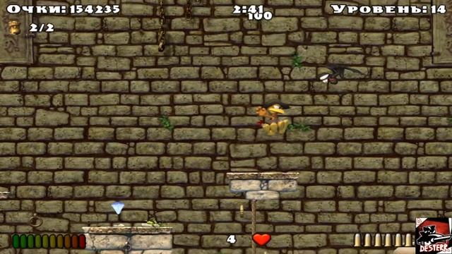 Играем в старую игру Морхун Джонс и забытый амулет смотреть онлайн