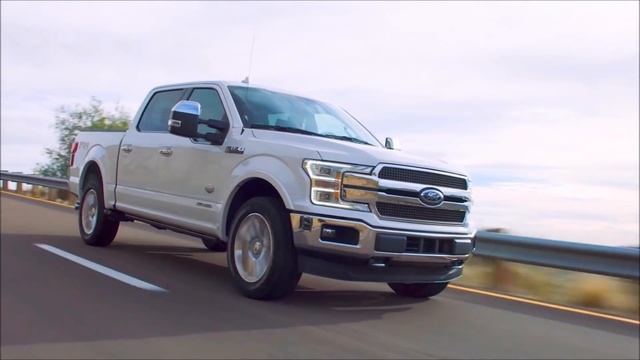 TRUCK : NEW 2018 FORD F-150 3.0 V6 POWER STROKE TURBODIESEL (250 HP) L DRIVING SCENES