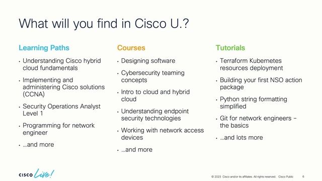 Cisco U - The New Learning Experience смотреть онлайн