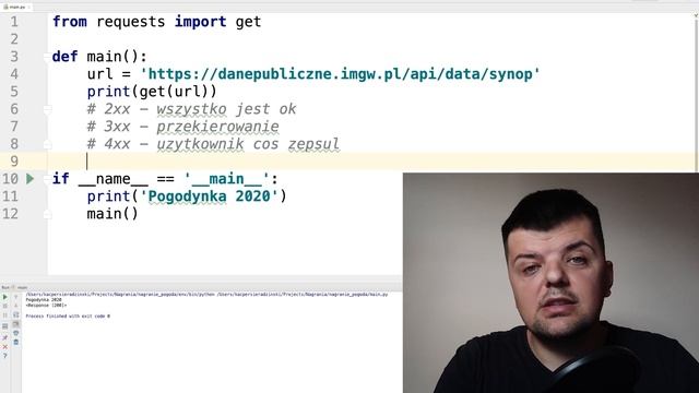 Projekty z Pythonem - API pogodowe - PREMIERA NOWEJ SERII смотреть онлайн