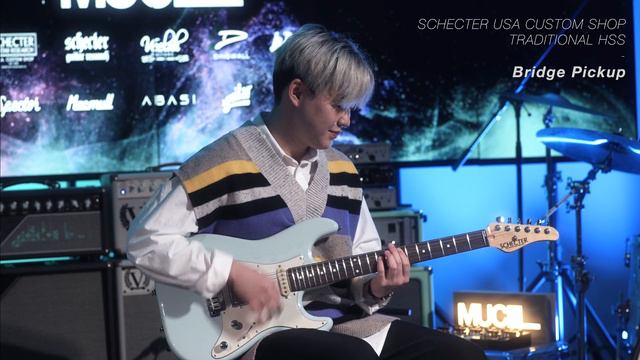 Schecter USA Custom Shop | Traditional HSS | MUCL Review смотреть онлайн