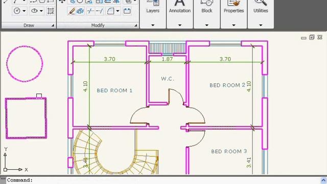 AutoCad - 1-1 البلوكات смотреть онлайн