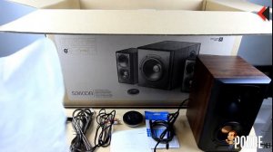 Edifier S360DB 2.1 Active Speakers Unboxing