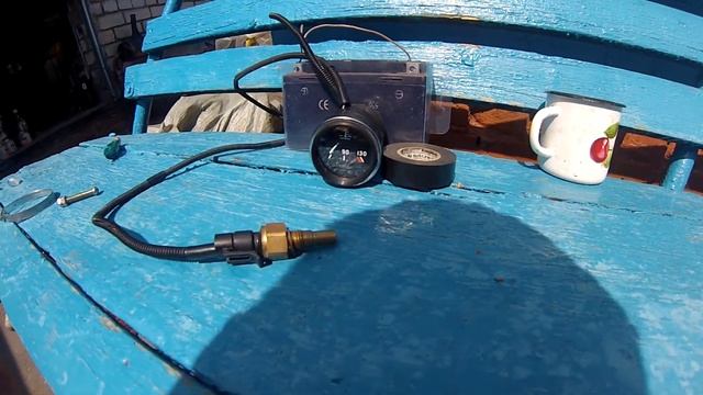 Датчик температуры масла на скутер,мото (Temperature sensor on a scooter/moto GY6) смотреть онлайн