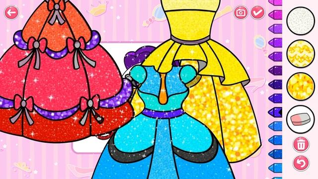 Princess Coloring Games | Color the Princess | Free Coloring Book for Kids смотреть онлайн