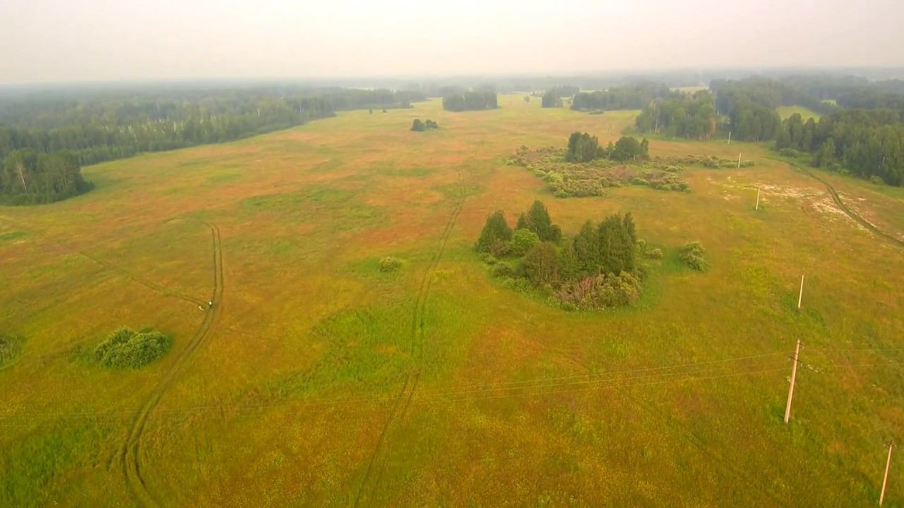 Северный район НСО, окраины с.Северное с высоты птичьего полёта. смотреть онлайн