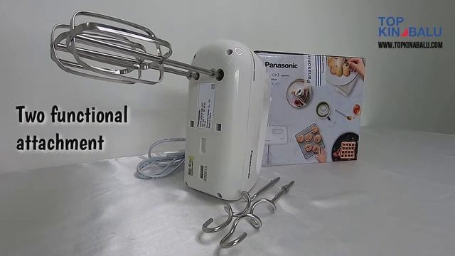 [UNBOXING] PANASONIC 5 SPEED HAND MIXER MK-GH3WSK by TOP KINABALU смотреть онлайн