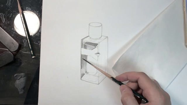 Как рисовать стекло карандашом? | Speedpaint смотреть онлайн