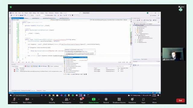 Розробка мовою С#: як за годину створити Telegram-бота та «поселити» його у хмари Microsoft смотреть онлайн