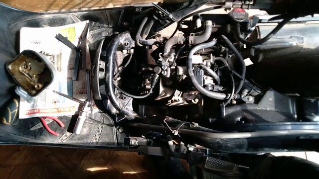 Honda Lead 110 - ТО ГРМ смотреть онлайн