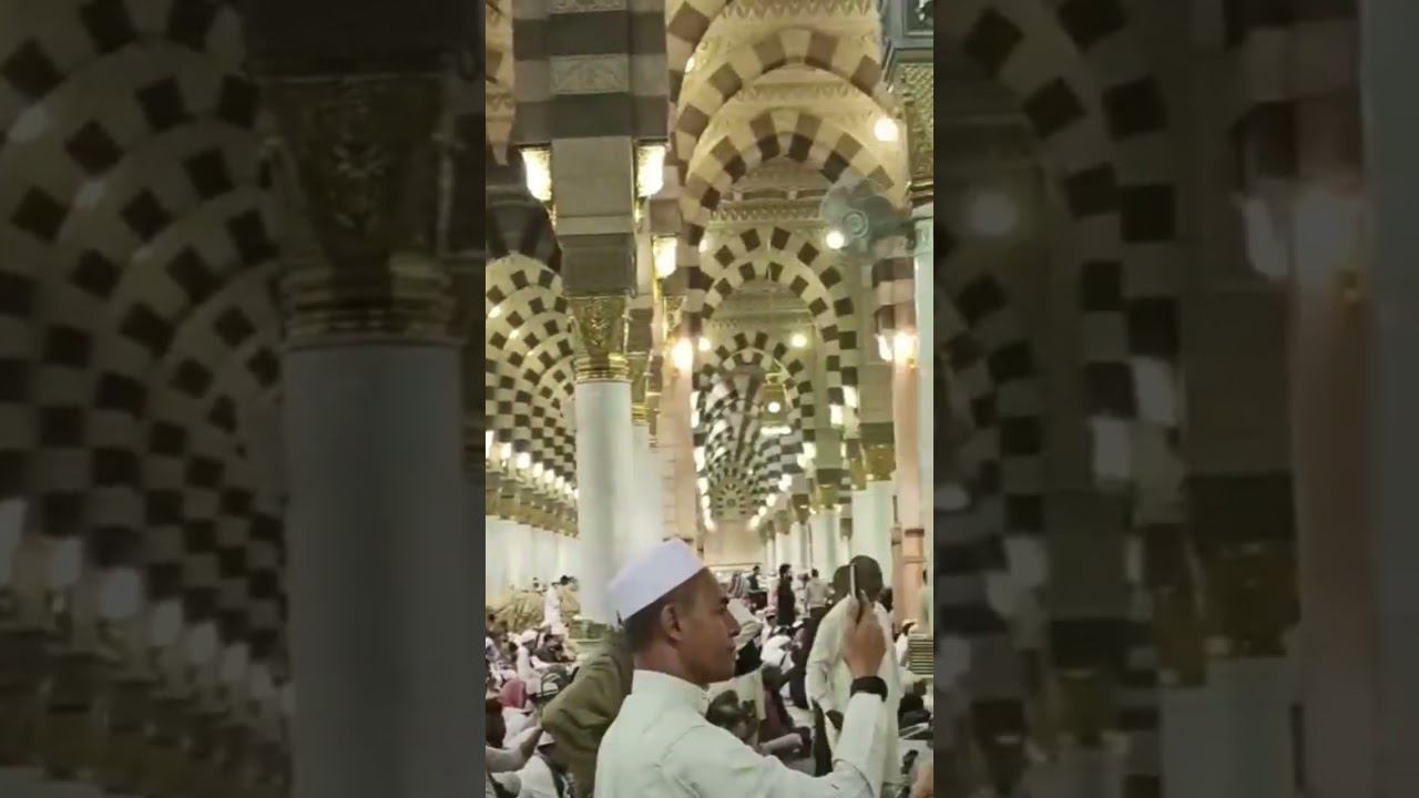 Азан в Мечети Пророка (с.а.в) смотреть онлайн