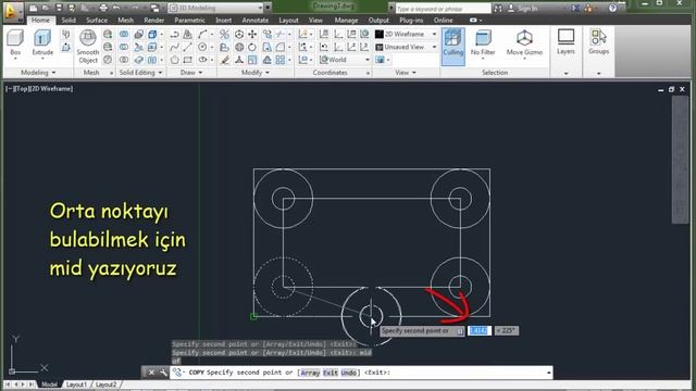 AutoCAD Mechanical 2013 Dersleri - Uygulama 2 смотреть онлайн