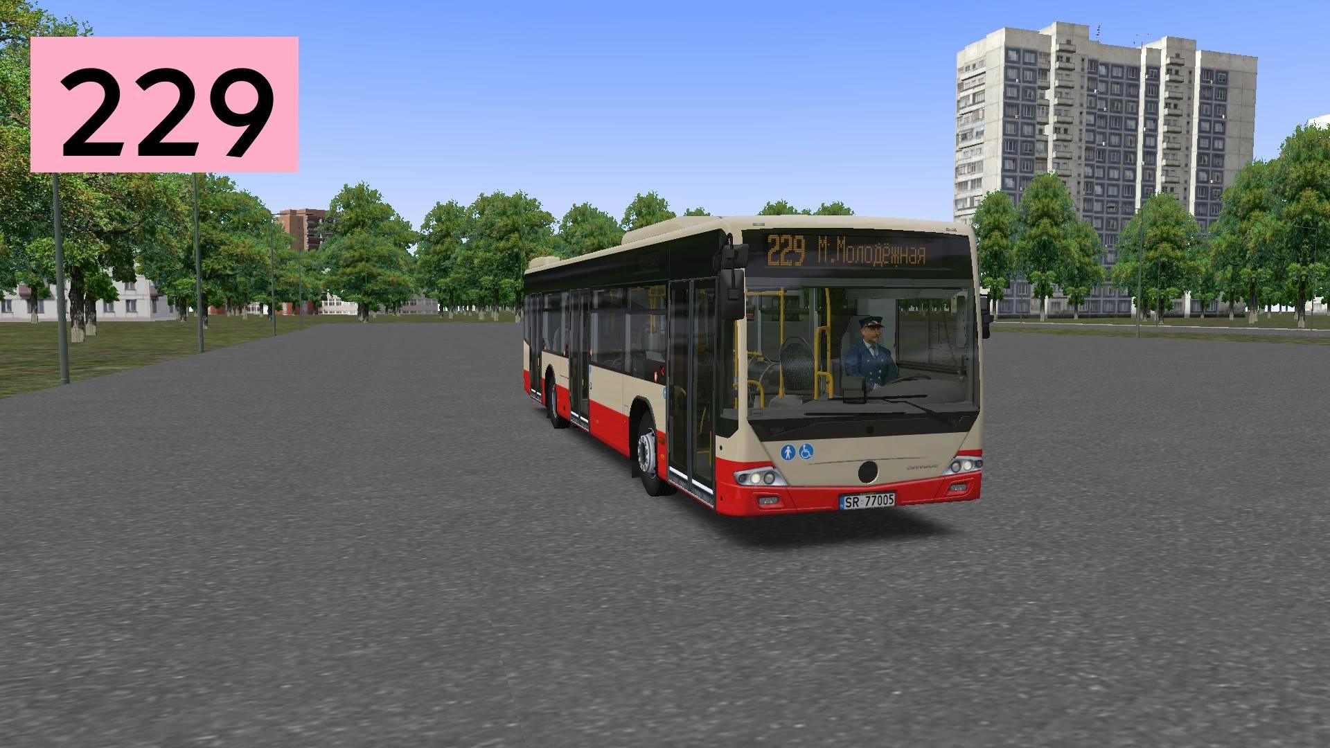 OMSI 2: Автобус №229 Метро Молодёжная - Метро Крылатское смотреть онлайн