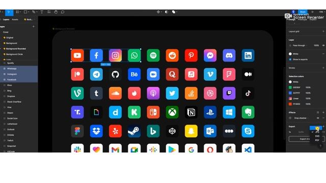 How to Export icon in Figma смотреть онлайн