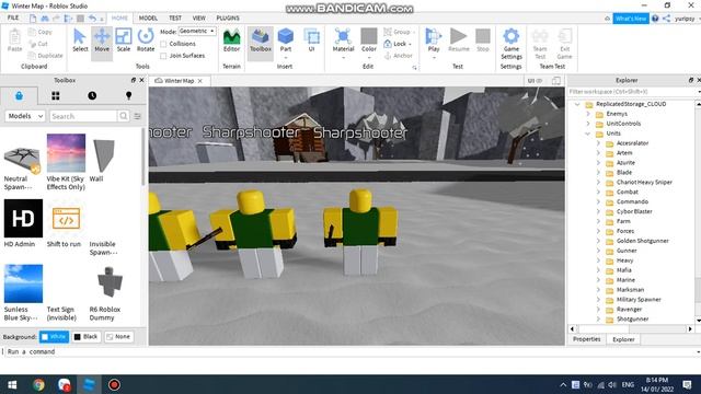 I Make Tower Defense Game[make Tower Sharpshooter - Roblox Studio] Part 1