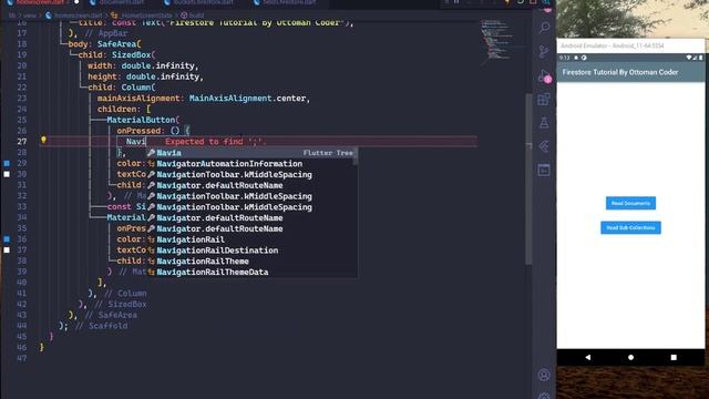 Firebase Firestore: Read Documents and Sub-Collections | Flutter 2.5 | Ultimate Guide 2022 смотреть онлайн