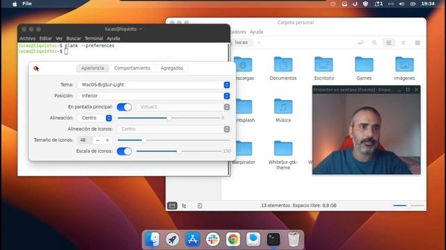 Hacer que Linux Mint se parezca a MacOS смотреть онлайн