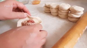 САМСА из ГОТОВОГО СЛОЁНОГО ТЕСТА с МЯСОМ! ЛЕГКО, БЫСТРО и ВКУСНО. @ranokamolova